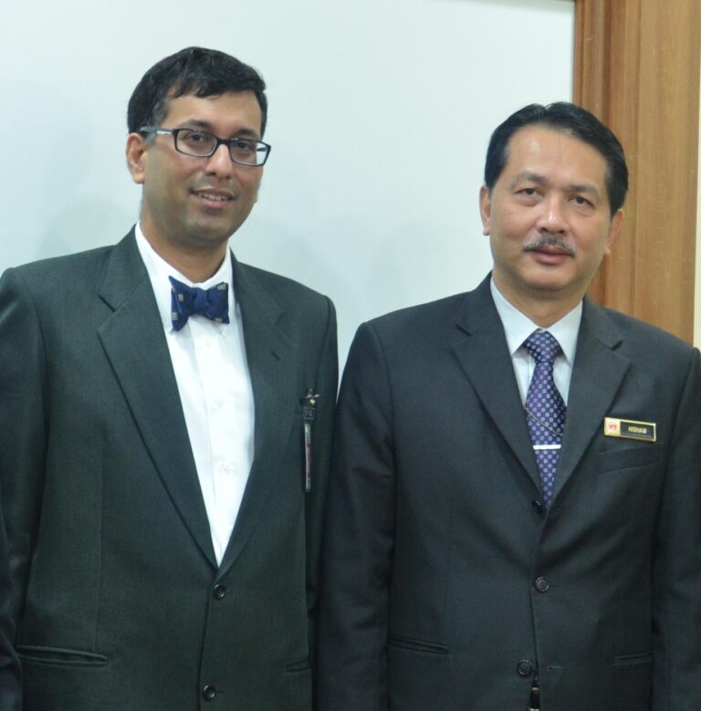 Photo 4 of 4: CPD on wound suturing with Datuk Dr Noor Hisham Abdullah (2004)