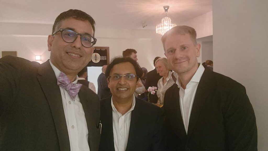 Photo 1 of 1: Reception at the residence of the Ambassador of Sweden.