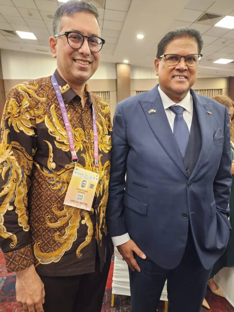 Photo 1 of 1: It was inspiring to hear HIS EXCELLENCY CHANDRIKAPERSAD SANTOKHI, PRESIDENT OF SURINAME during the…