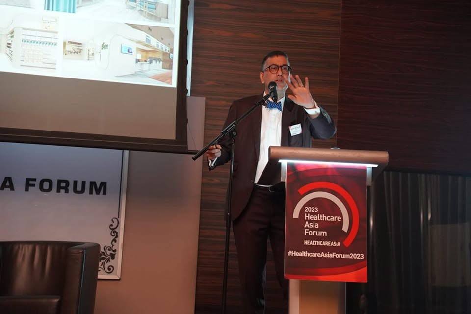 Photo 1 of 1: Invited speaker at the Healthcare Asia Forum and my topic was on quality of healthcare.