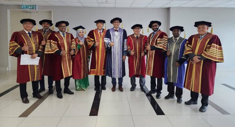 Photo 3 of 3: I was delighted and honoured to be invited as a guest speaker at the Distinguished Lecture Series at the…