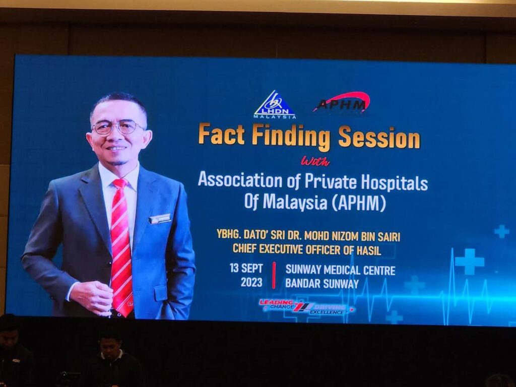 Photo 2 of 2: We just concluded a briefing with the CEO of Lembaga Hasil Dalam Negeri LHDN YBhg Dato Sri Dr Mohd Nizom…