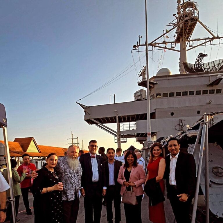 Photo 3 of 3: Experiencing a tour on USS Blue Ridge that docked at Port Klang.