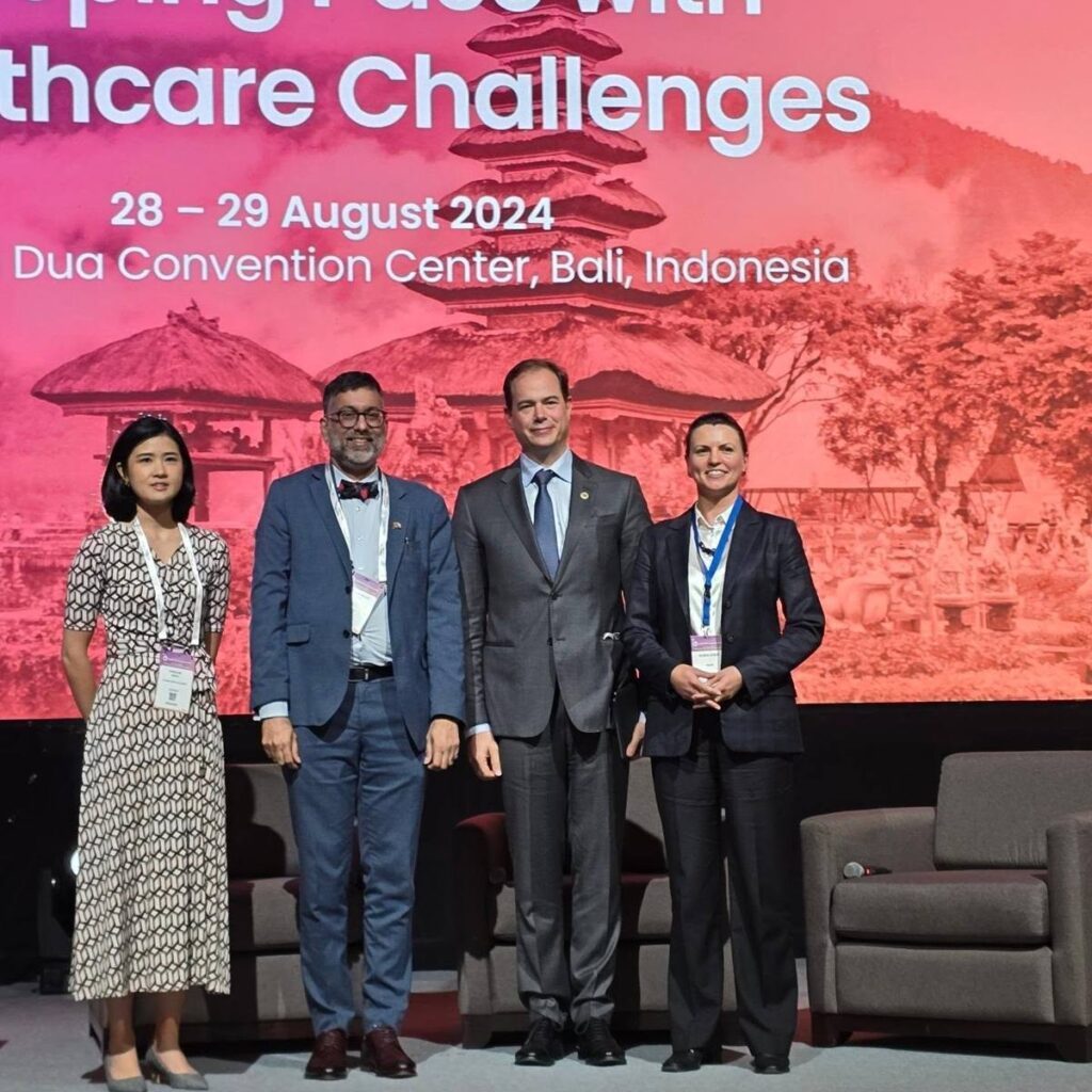 Photo 2 of 2: I lead the Hospital Management Asia 2024 Sustainability and Accreditation Standard requirement panel…