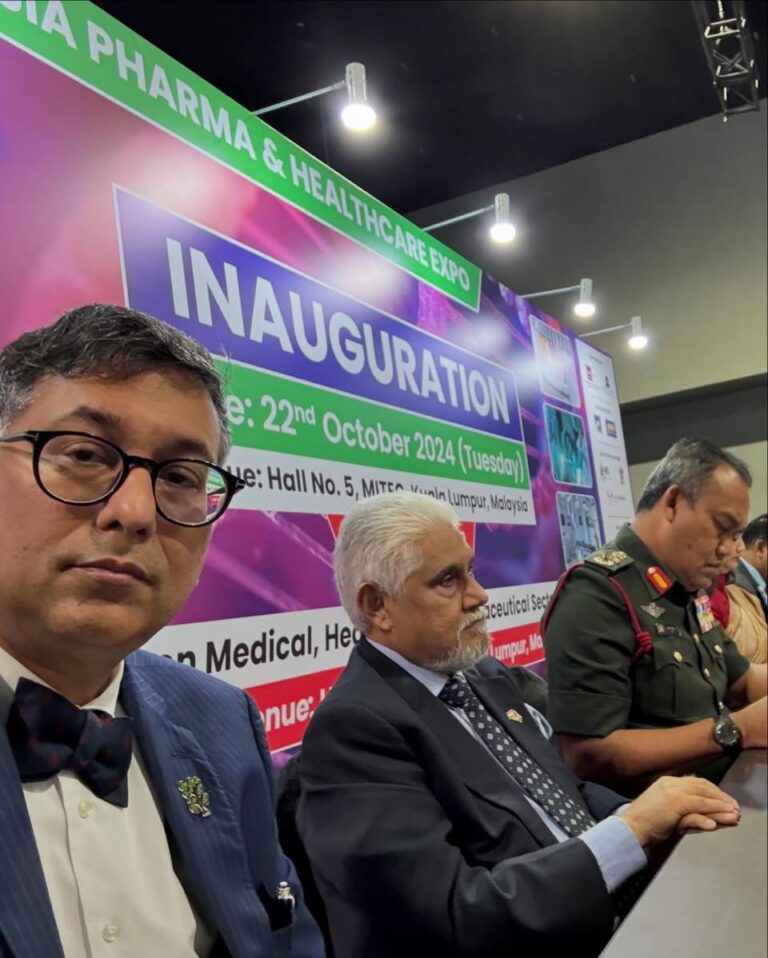 Photo 2 of 3: Malaysian Pharma Healthcare Expo Inaugural Program together with HE Deputy High Commissioner of India Ms…