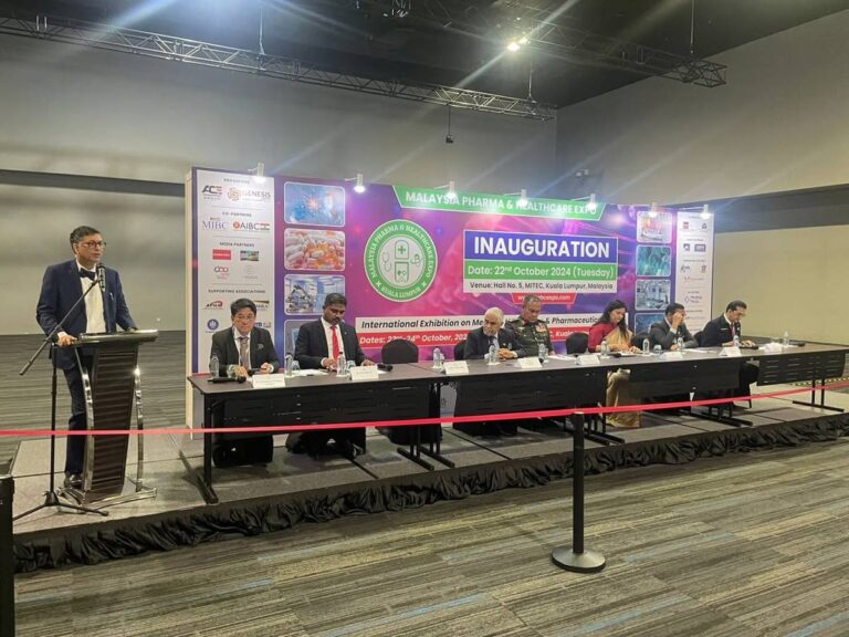Photo 3 of 3: Malaysian Pharma Healthcare Expo Inaugural Program together with HE Deputy High Commissioner of India Ms…