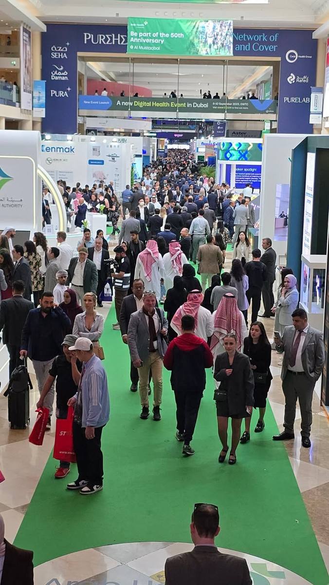 Photo 3 of 3: First Day at Arab Health 2025 in Dubai and it’s the largest medical and hospital Exhibitions probably in…