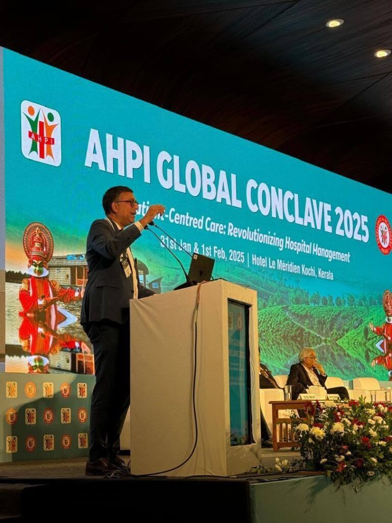 Photo 2 of 2: In Kochi India as an invited speaker at the Association Healthcare Providers of India APHI.