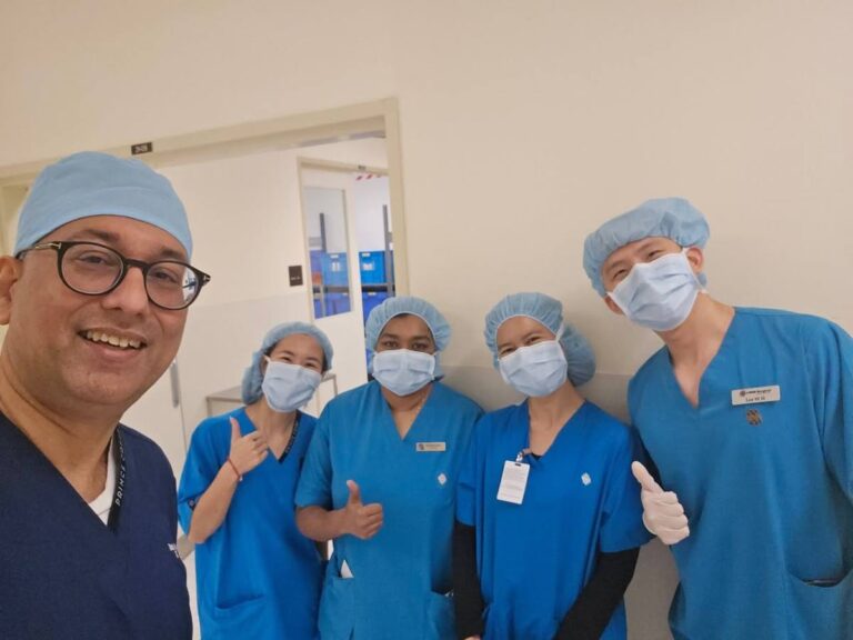 Photo 2 of 3: Day Two ENT Summit with another live surgery transmission to the hotel with Dr Peter Catalano of USA.