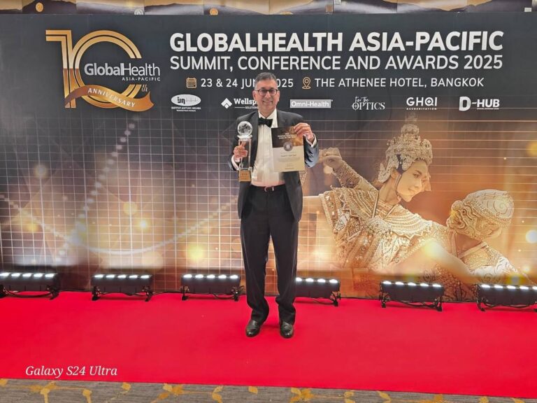 Photo 2 of 3: I am honored to have received the Thomas Materson ICON Award for my contributions to healthcare at the…