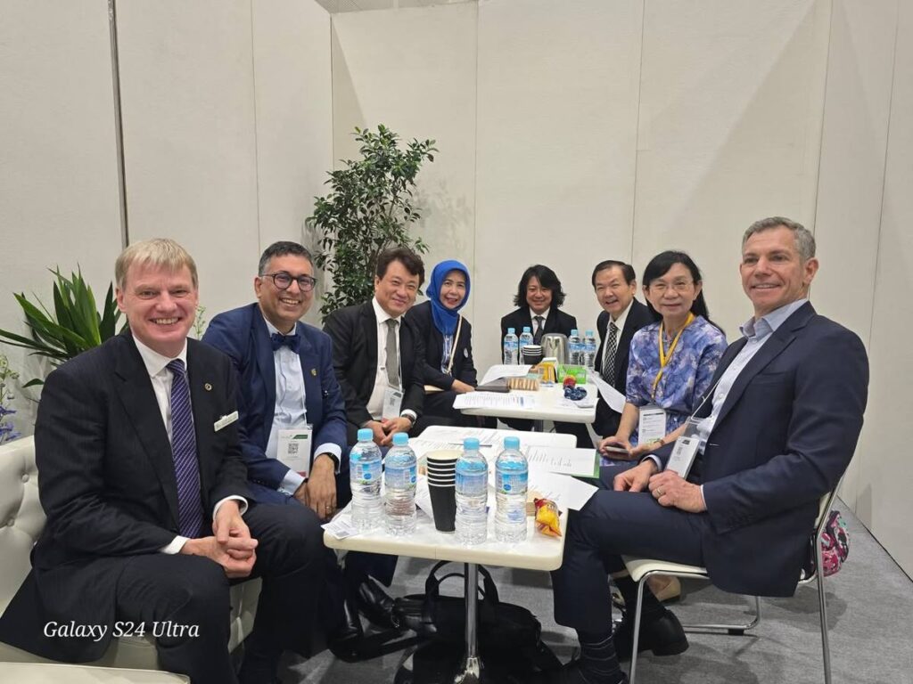 Photo 2 of 2: I just concluded chairing the Special Board Meeting as President in Osaka, Japan with the Asian Hospital…