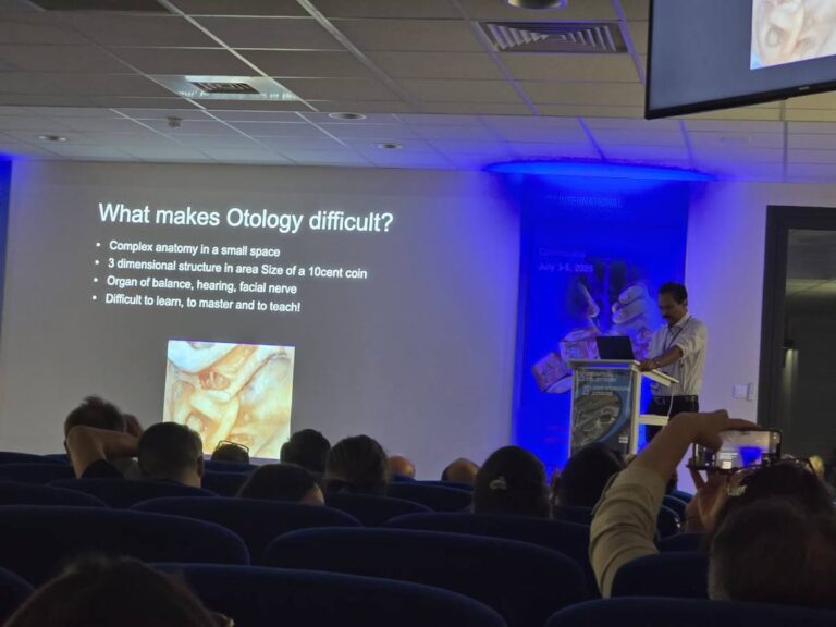 Photo 3 of 3: After attending several hospital based conferences, I stepped out to referesh my knowledge on Otology…