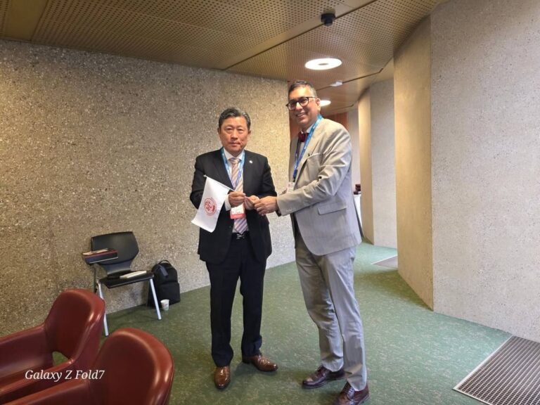 Photo 2 of 6: Historic moments for the Asian Hospital Federation (AHF) in Geneva: we welcomed two new members —…