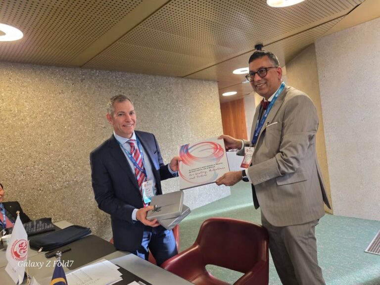 Photo 3 of 6: Historic moments for the Asian Hospital Federation (AHF) in Geneva: we welcomed two new members —…