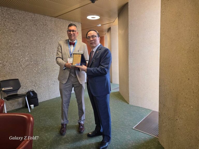 Photo 6 of 6: Historic moments for the Asian Hospital Federation (AHF) in Geneva: we welcomed two new members —…