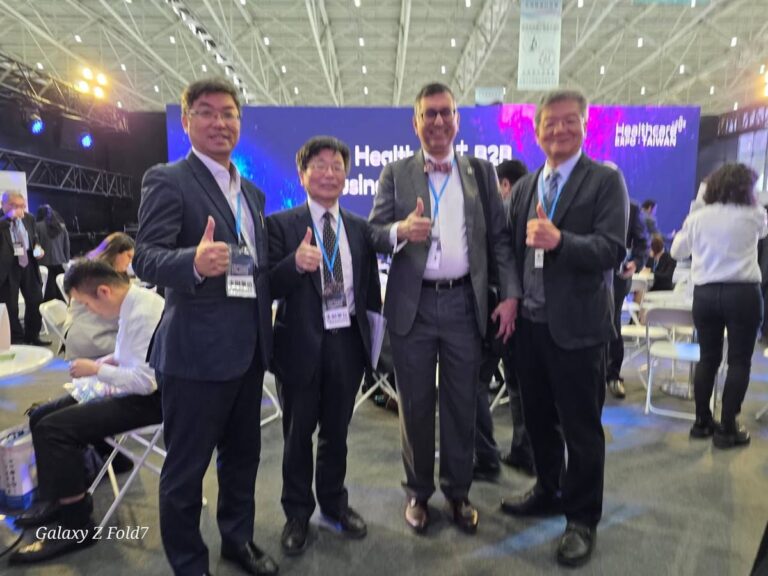 Photo 4 of 4: Delighted to share insights on the evolving Asian healthcare landscape at the Taiwan Healthcare Expo.