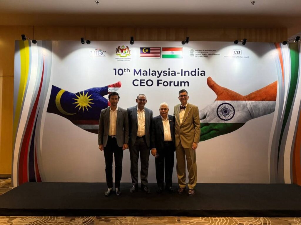 Photo 1 of 3: Spoke on Nursing shortages and exploring Indian medical technology at the Malaysian Indian Bussiness…