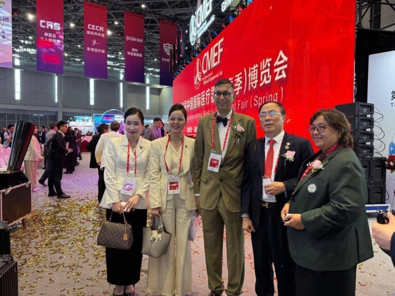 Photo 2 of 3: As President APHM, I participated in the Opening Ceremony of the 93rd China International Medical…
