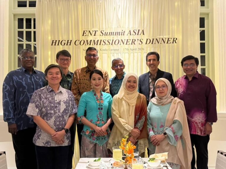 Photo 3 of 4: The Faculty of ENT Summit welcomed His Excellency Mr Vanu Gopala Menon, High Commissioner of Singapore…