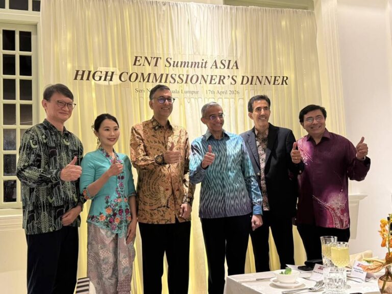 Photo 4 of 4: The Faculty of ENT Summit welcomed His Excellency Mr Vanu Gopala Menon, High Commissioner of Singapore…