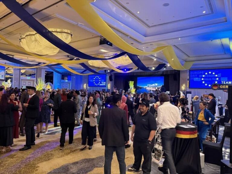 Photo 2 of 3: Celebrating Europe Day 2026 with Ambassador HE Rafael Daerr, Delegation of the European Union to Malaysia.