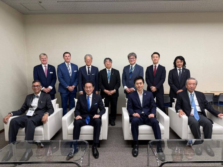 Photo 2 of 3: It was a distinguished honor to be seated next to Former Prime Minister of Japan, KISHIDA Fumio in…