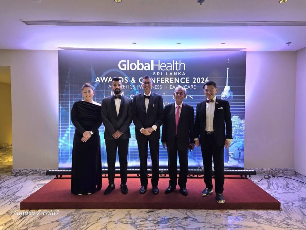 Photo 1 of 2: My evening pre-dinner talk on Medical Tourism at the Global Health Sri Lanka Awards 2026