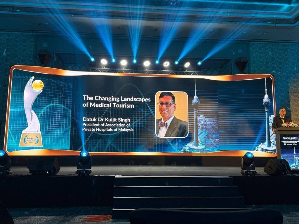 Photo 2 of 2: My evening pre-dinner talk on Medical Tourism at the Global Health Sri Lanka Awards 2026