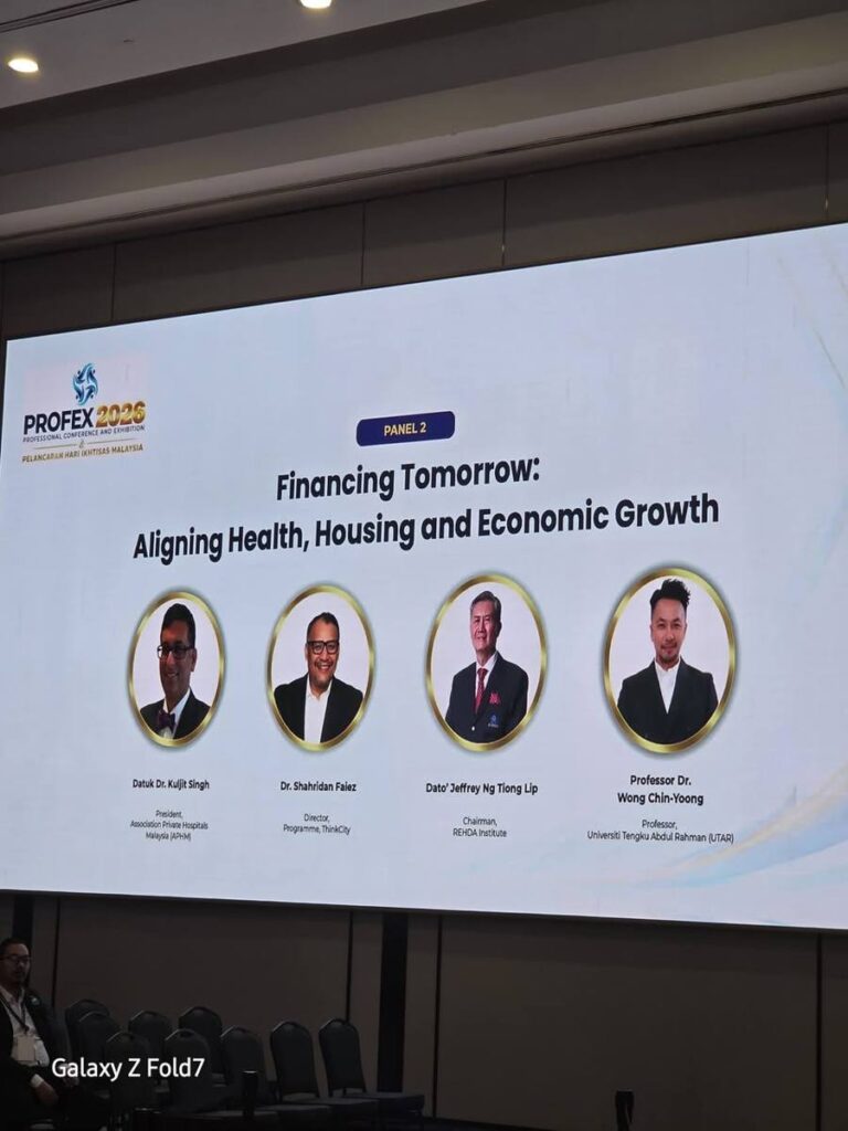 Photo 2 of 2: We held a panel discussion on Financing Tomorrow.